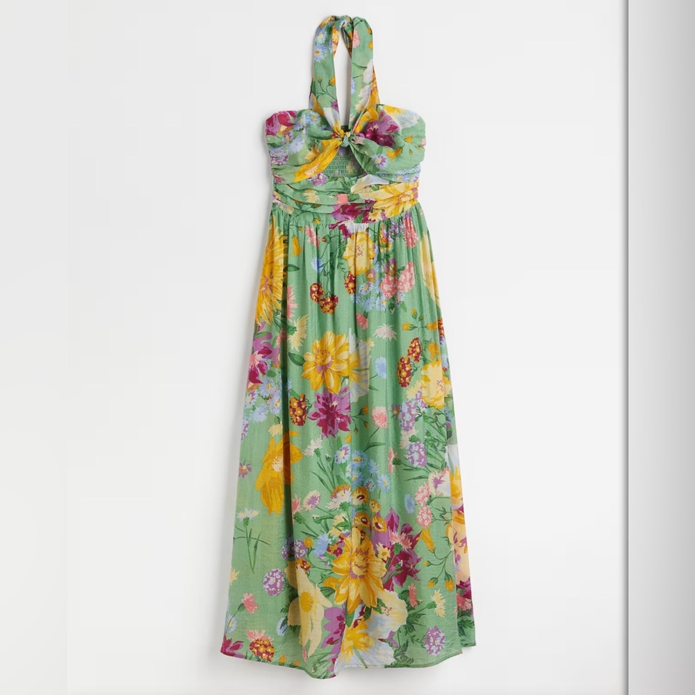 H&M Halter flowy dress